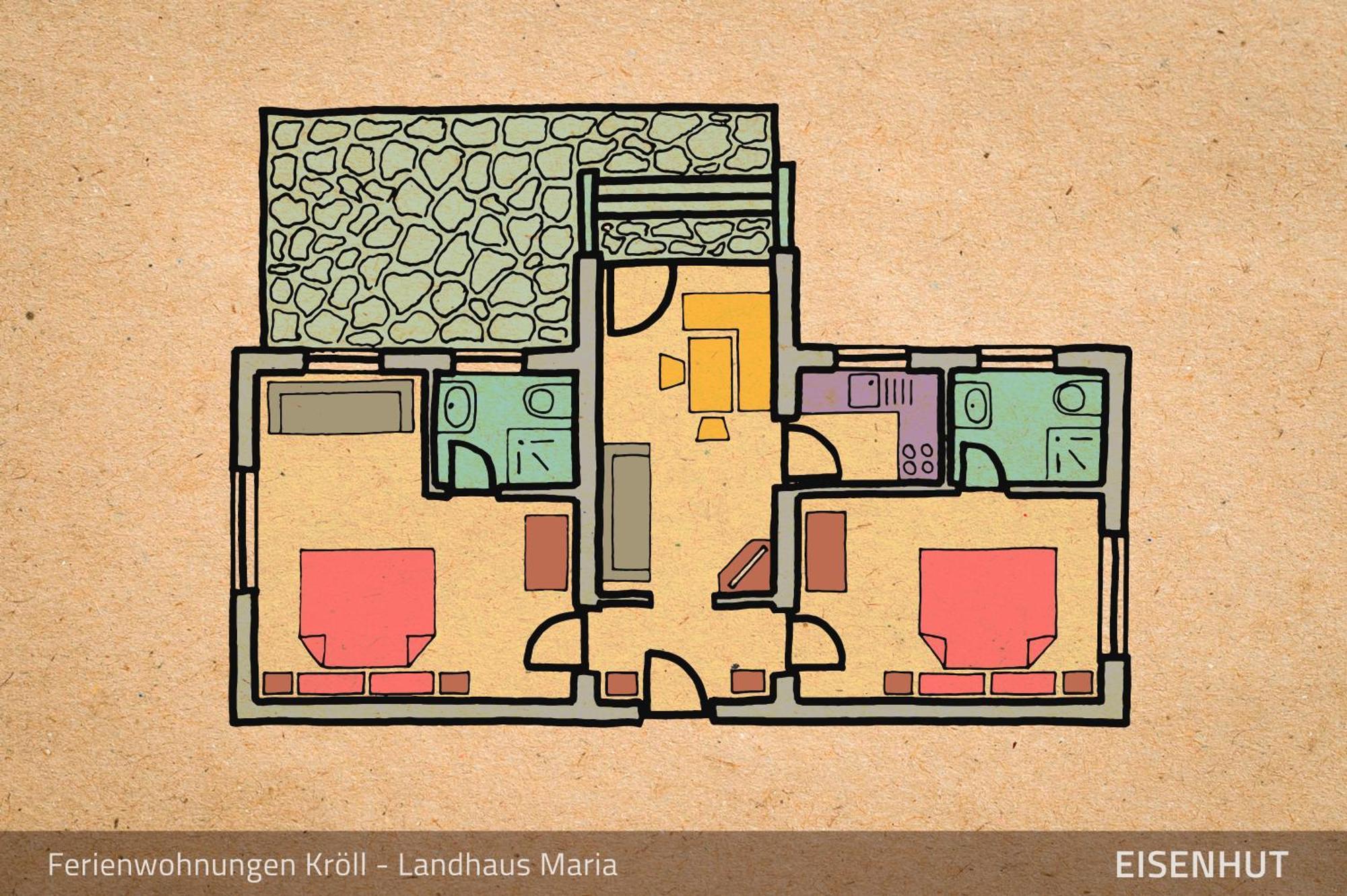 Ferienwohnungen Kroll - Appartements Viktoria Und Landhaus Maria Mayrhofen Room photo